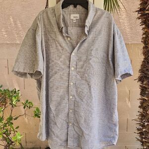 Sonoma Gray Casual Button Down Shirt